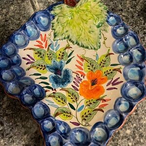 handmade grape bowl